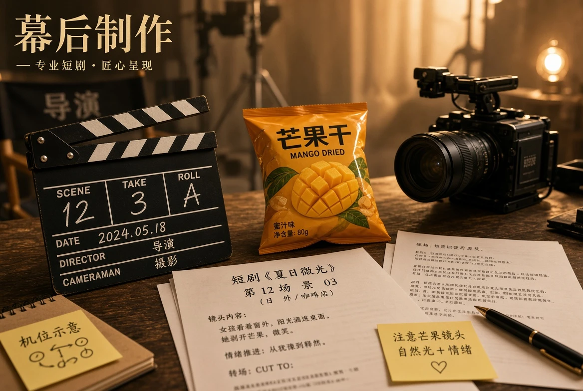 短剧创作工序