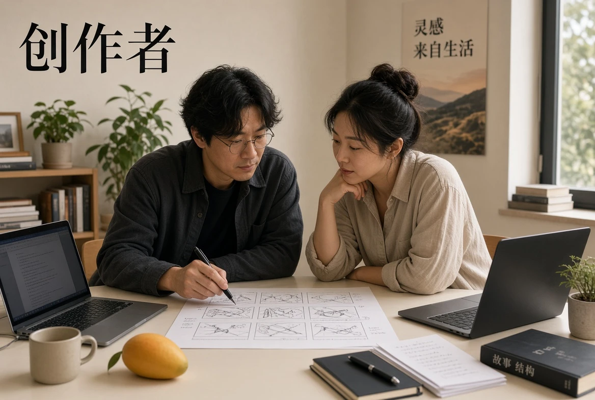 短剧主创分工